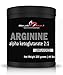 Muscle Feast AAKG Arginine Alpha-Ketoglutarate 2:1 Ratio, 3400 mg Per Serving, Non-GMO, Gluten Free, Vegan, Gain Muscle Lean Muscle, Improve Athletic Performance, 58 Servings (200 Gram Container)