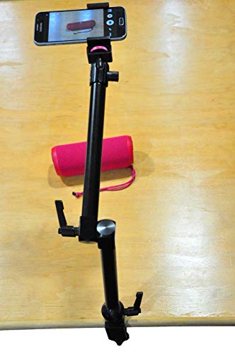 Arkscan-MCM5-Tabletop-Photography-Videography-Camera-and-Smartphone-iPhone-Table-Clamp-Mount-with--20-Camera-Mounting-Bolt-for-Nikon-Sony-Canon-Olympus-Panasonic-Cameras