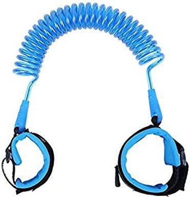 Bamsod Anti Lost Wrist Link Toddler Leash Safety Harness for Baby &amp; Kids Lengthen 2.5 meters (Blue)