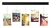 Command Photo Bar, 1-Bar, 5-Wires, 2-Sets of Medium Picture Hanging Strips (HOM22S-ES)