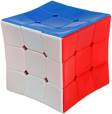 willking 3x3x3 Concave Stickerless Speed Puzzle Cube Twisty Toy