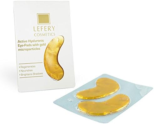Lefery Active Hyaluronic Eye-pads with Gold Microparticles (Ship From Usa) by Lefery