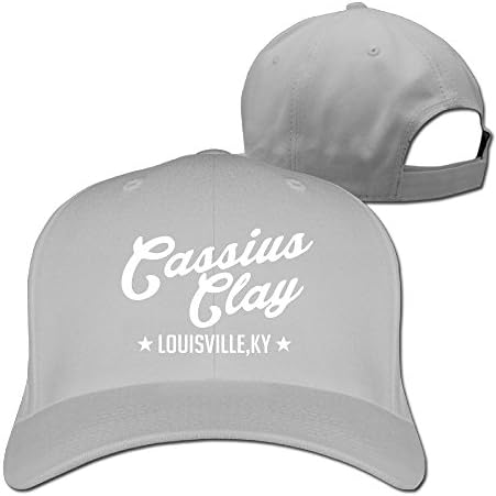Borielly Men's R.I.P. The Louisville Lip Adjustable Peaked Baseball Cap Ash