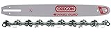 Oregon 180SDEA041 18” Chainsaw Bar + Oregon 91PX062G 62 Drive Link Chainsaw Chain Loop Combo
