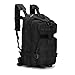 REPEAK Military Tactical Backpack Molle Bug Out Bag Hiking Bag Outdoor Trekking Camping Travel Bag 25L (Black)
