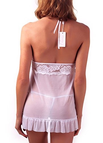 Ruzishun-Womens-Lace-Sexy-Lingerie-See-through-Pajama