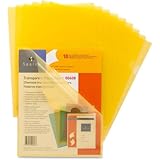 Sparco Transparent File Holder - Letter - 8.50