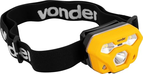 Vonder, Lanterna De Led Para Cabeça, Recarregável, Led Smd, Lcv 400.