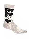 Blue Q Sock Worst Gift Ever Crew Socks