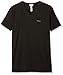 Diesel Men's Essentials 2-Pack Michael V-Neck T-Shirt, Black, Small