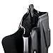 Model 6378 ALS Paddle Holster, Fits Glock 19/23 with Light, Right Hand, Plain Black Finish