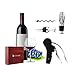 Wine Opener Kit by Winecraft, Rabbit Wine Opener With 5 Best Wine Accessories - Rabbit Lever Corkscrew, Wine Pourer, Spare Needle, Stopper and Foil Cutter Classy and Elegant Wooden Box