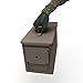 Solid Tactical 50 Cal Ammo Can - New Steel Ammo Box Military & Army M2A1 for Long-Term Waterproof Ammunition & Valuables Storage