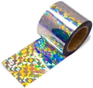 StickersLab Reflective Stripes / Bands to Scare Away Birds and Other Animals 24 mm x 10 m - 24 mm x 10 m