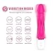 PHANXY Realistic Vibrator with Bunny Ears for G-spot Clitoris Stimulation, Waterproof Rechargeable Dildo Vibrator with 9 Strong Vibrations Dual Motor Stimulator for Women Solo or Couple Fun