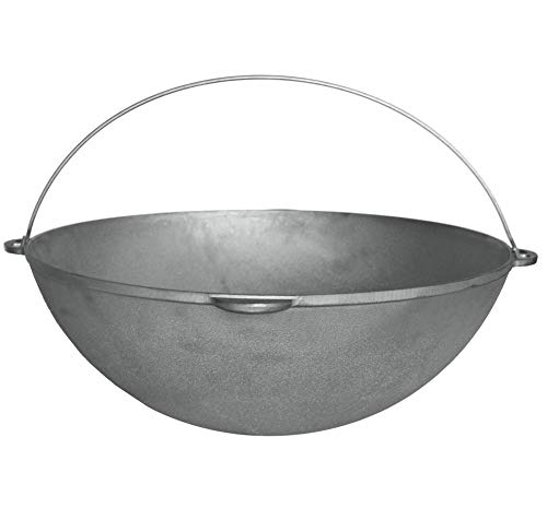 Kazan-Mangal-Uzbek-12-L-Cast-Iron-Pot-Plov-Pilaf-Making-Cookware-Insulated-Double-Handle-Dish-Heavy-Duty-Oven-with-Lid-Frying-Dutch-Pan