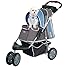 Innopet Pet Stroller Ips-09/Blue, Dog Carrier, Trolley, Trailer, Buggy First Class. Foldable pet Buggy, Pushchair, pram for Dogs and Catsthumb 2