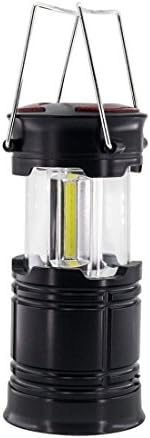 Collapsible Portable LED Camping Lanterns Set, Flashlights Emergency Tent Light SOS Beacons for Backpacking, Hiking, Fishing,Outdoor Nature Lighting Camping Equipment (One)