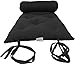 D&D Futon Furniture Twin Size Traditional Japanese Floor Futon Mattresses, Tatami Foldable Cushion Mats, Yoga, Meditaion 80 x 39 x 3 (Black)