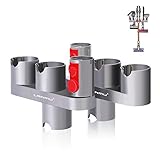 LANMU Docks Station Accessory Holder Attachments Organizer Compatible with Dyson V10 V8 V7 Cordless Stick Vacuum Cleaner,No More Messy Tools