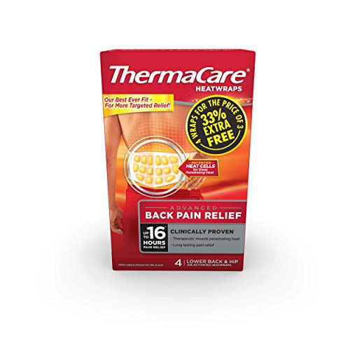 ThermaCare Advanced Back Pain Therapy (2 Count) Heatwraps, Up to 16