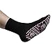 Self Heating Therapy Magnetic Socks Tourmaline Magnetic Unisex winter warm socks for massage Skiing (Black)