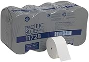 Pacific Blue Ultra Coreless Toilet Paper Refill by GP PRO (Georgia-Pacific), 11728, 1700 Sheets Per Roll, 24 R