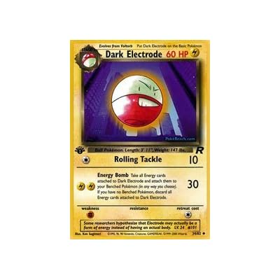dark electrode pokemon card value CGC 10 Hisuian V Holo Rare Retreat cost Electrode Cards | Dex -