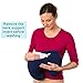 Sunnybay Chiropractic Neck Pillow Recliner- Travel Pillow for Neck Therapy, Stress & Pain Relief - Therapeutics Neck Pillow - Original Neck Support (Medium, Navy Blue)
