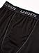 Lacoste Men's Cotton Boxer Brief Underwear, Multipack, Black, Large
