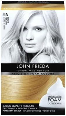 John Frieda Precision Foam Colour 9A Light Ash Blonde (3 Pack)