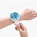 YEQIN New Magnetic Wrist Pin Holder 'Wrist Pinny' Slap Band 5 Vibrant Colours Available (Blue)