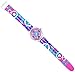 Tonnier Watches Resin Super Soft Band Student Watches for Teenagers Young Girls Starry (Purple Dream)/ Youth Watch