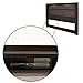 South Shore Gloria 3 Piece Queen Platform Bedroom Set in Chocolate