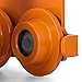 OrangeA 3 Ton Heavy Duty Manual Capacity Plain 6000LBS Push Track Roller Trolley Crane Lift Dual Wheels Garage Hoist for Straight Curved I Beam (Manual Trolley 3 Ton)