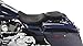 Mustang Motorcycle Seats 76695 Wide Tripper Passenger Seat for Harley-Davidson Electra Glide Standard, Road Glide, Road King & Street Glide 2008-'21, Diamond, Black, Width: 11.5