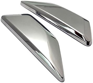 Brenthon Car Headlamp Detail Tip Pair Chrome for Chevrolet Cruze 2010-2015