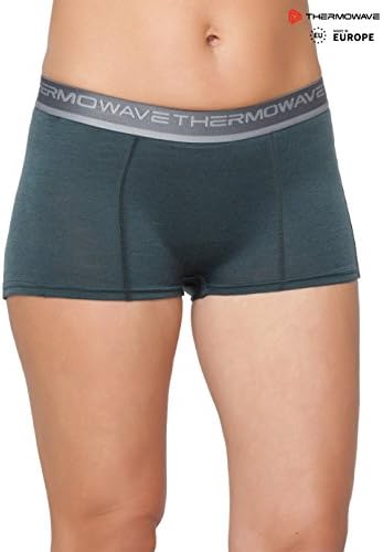 Thermowave MERINO LIFE/Womens Merino Wool Boxer Briefs/URBAN CHIC - S