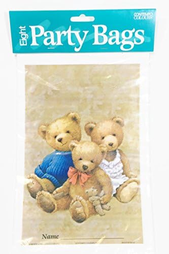 Three Little Bears Party Treat Bags (8 count)