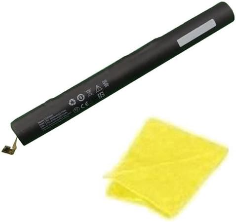 amsahr Replacement Battery for IBM/Lenovo L13D3E31, Lenovo Yoga Tablet, Lenovo B8000, Lenovo 10-inch, L13D3E31, L13C3E31 (4 Cell, 33.8WH) - Includes Cleaning Cloth