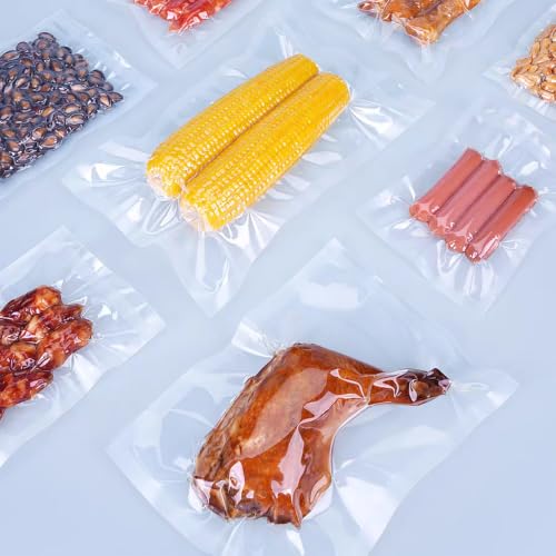 Vacuum Sealer Storage Bags for Food Sealing Machine, 25x40cm Large Sous Vide Freezer Bag with Commercial Grade, BPA Free, Heavy Duty, Meal Prep Cooking, (50 Pack)
