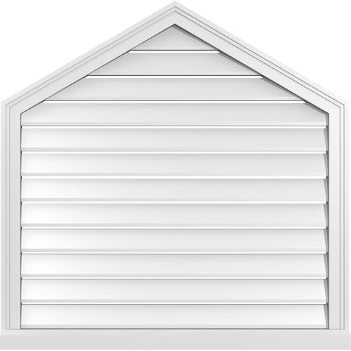 Signature Urethane GVSPE36X3603SF-07 Peaked Top Brickmould Sill Frame, Primed T…