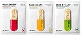 Dr.Jart+ Dermask Neck&Chin+laugh Line+Cheek&Eye Lift (3 Pack)