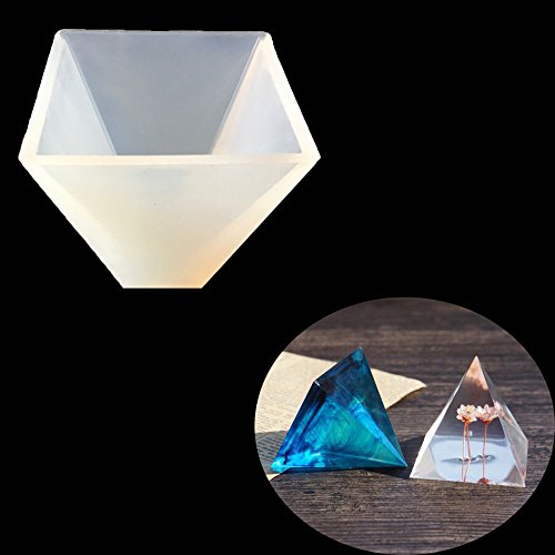 image for Pyramid Jewelry Casting Molds Silicone Resin Jewelry Molds for DIY Jew
