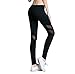 Women Capris Stretchy Exercises Slimming Mesh Leggings Workout Gym Cycling Running Yoga Pants with Pocket