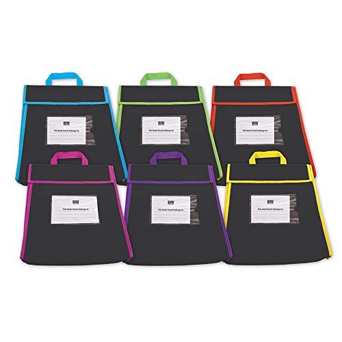 EAI Education Book Pouches: Black - Set of 6