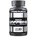 KM Natural Caffeine Pills, 200 mg, 100 ct, Organic Patented PurCaf Caffeine, Vegan
