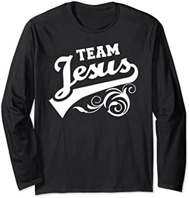 Unisex Team Jesus Christian t-shirt Small Black