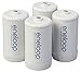 Panasonic BQ-BS1E4SA eneloop D Size Battery Adapters for Use with Ni-MH Rechargeable AA Battery Cells, 4 Pack primary