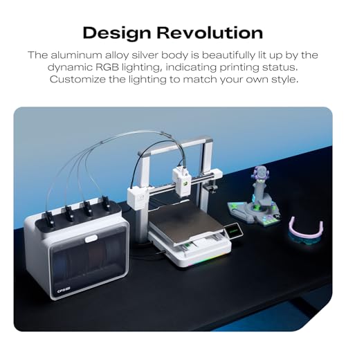 Creality i7 3D Printer for Beginners – Auto Leveling, AI Camera Monitoring, Automatic Filament Reload, Easy-to-Use High Speed, Perfect for Home Use